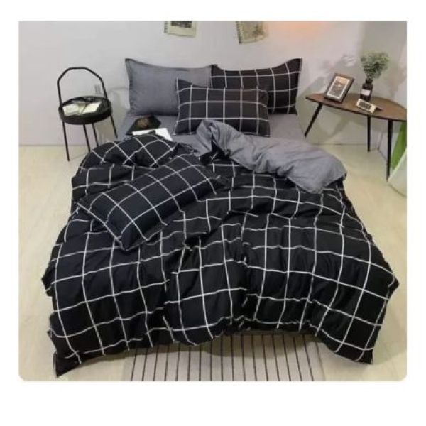 ชุดผ้าปูที่นอนคุณภาพดี ครบเซ็ต6ชิ้น พร้อมผ้านวม(ครบชุด) ขนาด 6 ฟุต