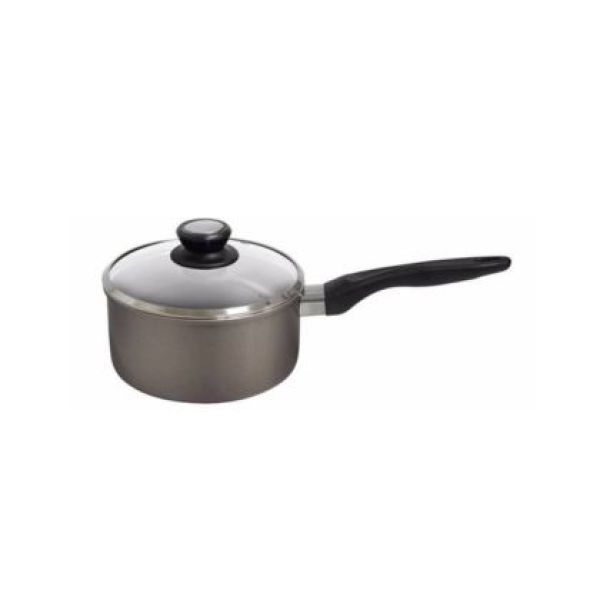 ซีกัล หม้อด้ามนอนสติ๊กฝาแก้ว 18 ซม. SEAGULL NONSTICK SAUCEPAN W/LID 18CM.