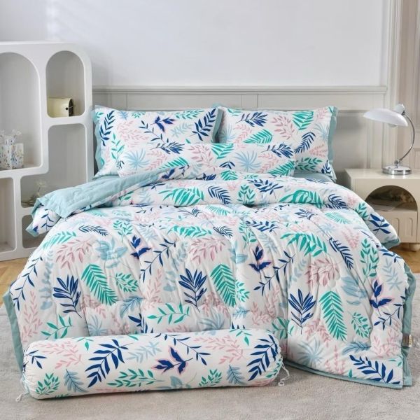 ชุดผ้าปูที่นอนลูกคุณหนู สไตล์เกาหลี  คอตตอนพรีเมี่ยม Super Soft งานผ้านุ่มพิเศษ 6 ชิ้น