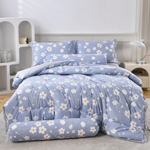 ผ้าปูที่นอนลูกคุณหนู สไตล์เกาหลี  คอตตอนพรีเมี่ยม Super Soft งานผ้านุ่มพิเศษ 6 ชิ้น