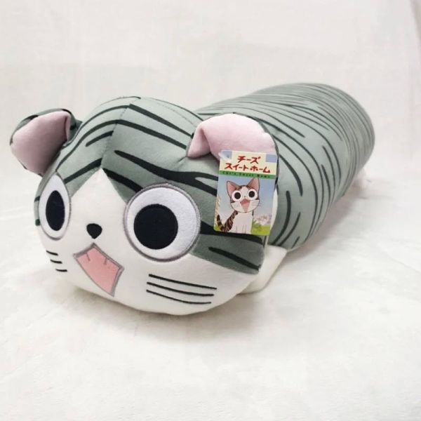 หมอนข้างตุ๊กตา แมวจี้ หมอนข้างนุ่มนิ่ม น่ากอดมากๆ ทำจากผ้า nano splendex ขนาด 70 cm