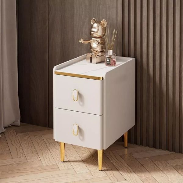 โต๊ะข้างเตียงอัจฉริยะ โต๊ะข้างเตียงชาร์จ usb ไร้สาย