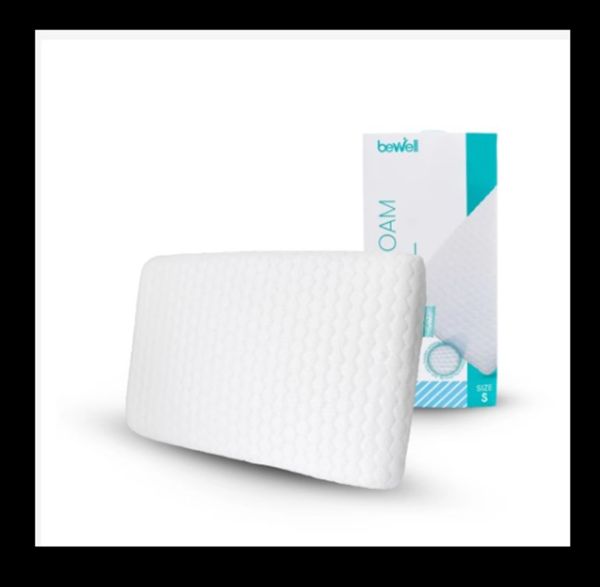 Bewell หมอนเมมโมรี่โฟม 2 in 1 นุ่มสบาย หมอนสุขภาพ รองรับตามสรีระคอ